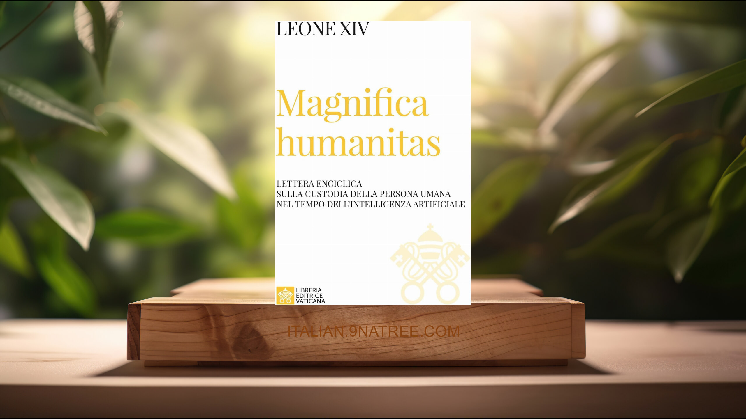 [Recensione] Magnifica humanitas. Lettera Enciclica sulla custodia della persona umana nel tempo dell’intelligenza artificiale (Leone XIV (Robert Francis Prevost)) Riassunto.