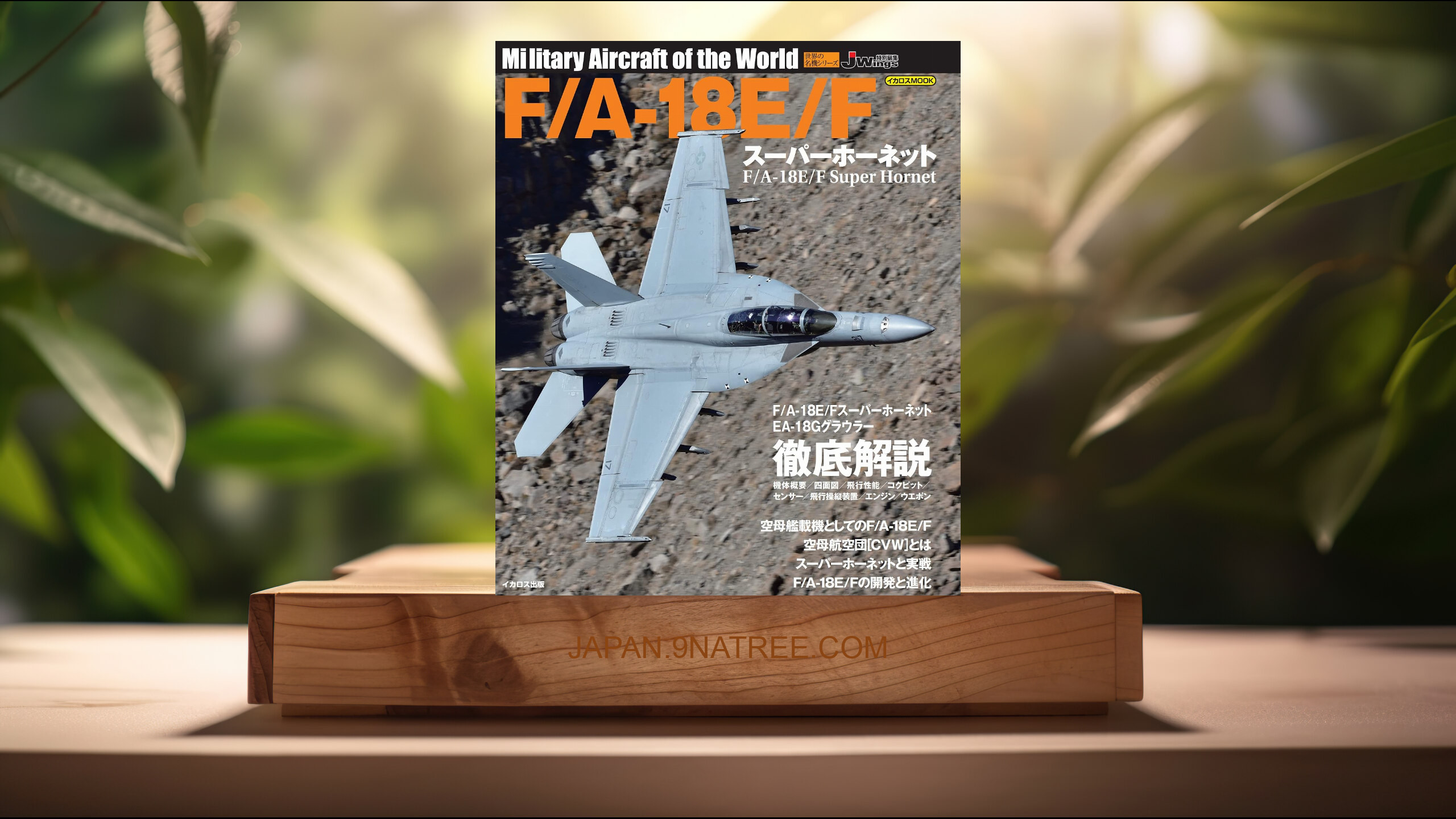 [レビュー] F/A-18E/F スーパーホーネット  (イカロス出版) 要約した.