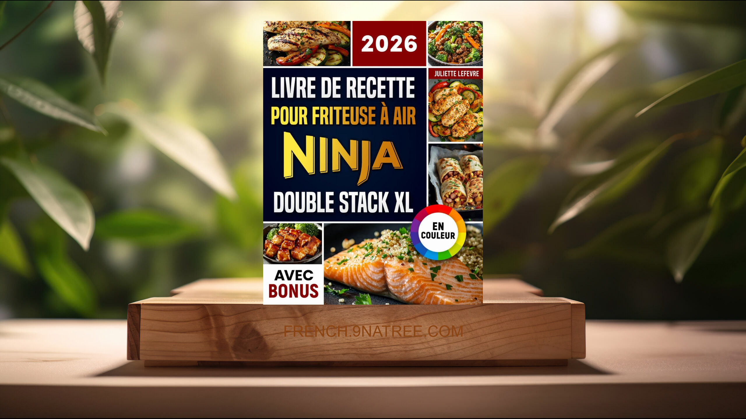[Critique] Livre de Recettes pour Friteuse à Air Ninja Double Stack XL (Juliette Lefevre) Résumé.