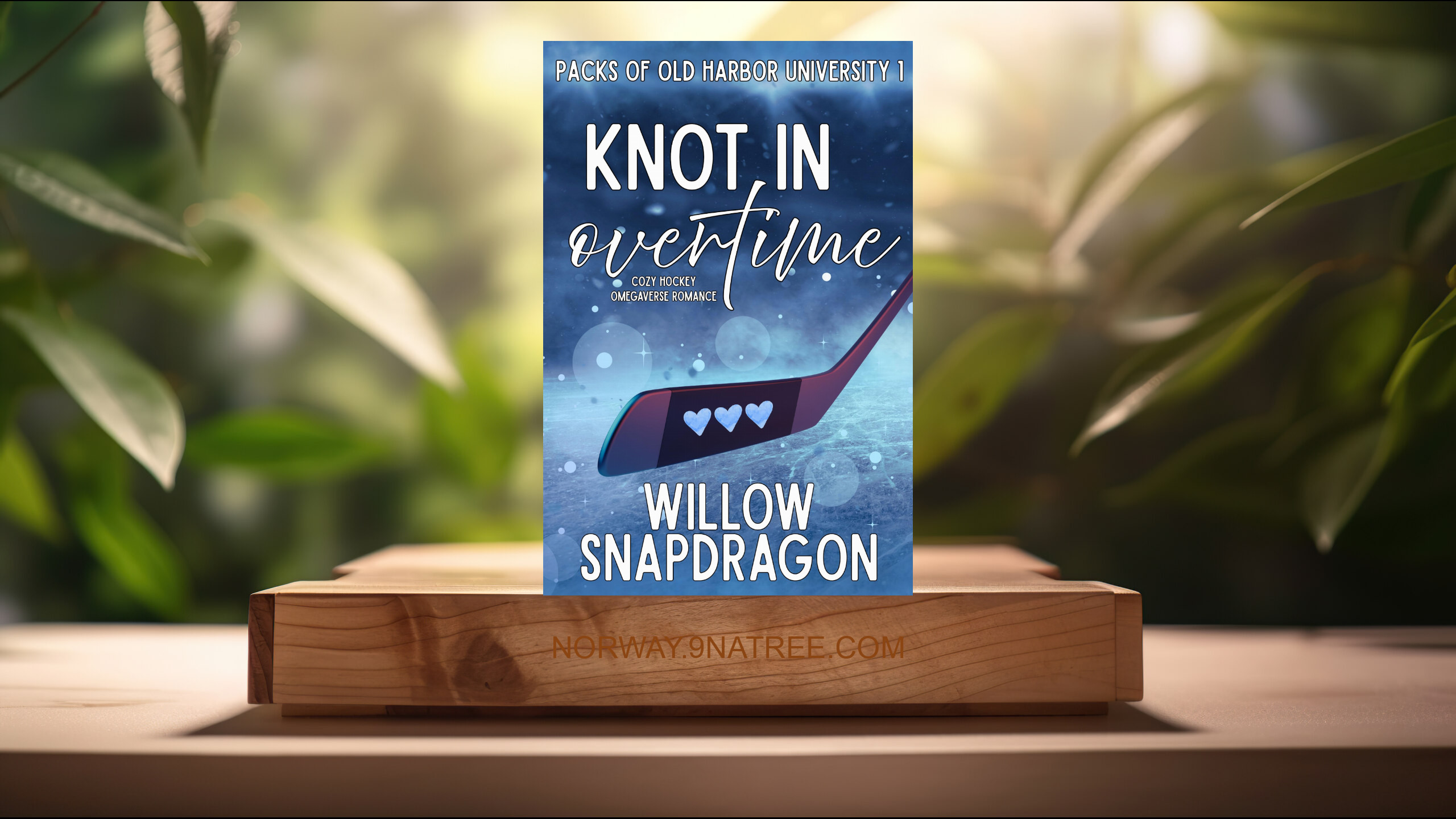 [Anmeldelse] Knot In Overtime: Cozy Hockey Omegaverse Romance  (Willow Snapdragon) Oppsummert.