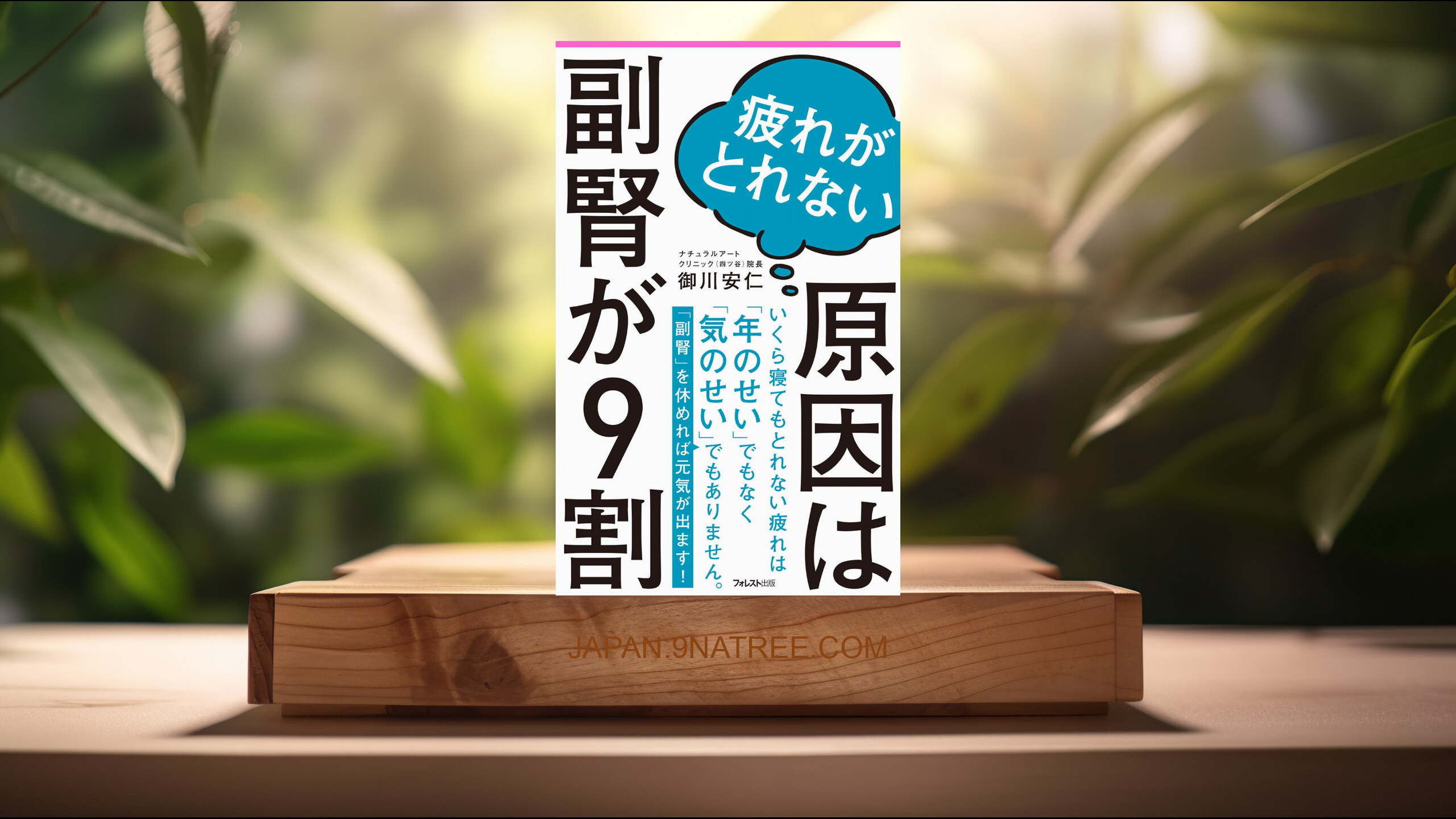[レビュー] 疲れがとれない原因は副腎が9割  (御川安仁) 要約した.