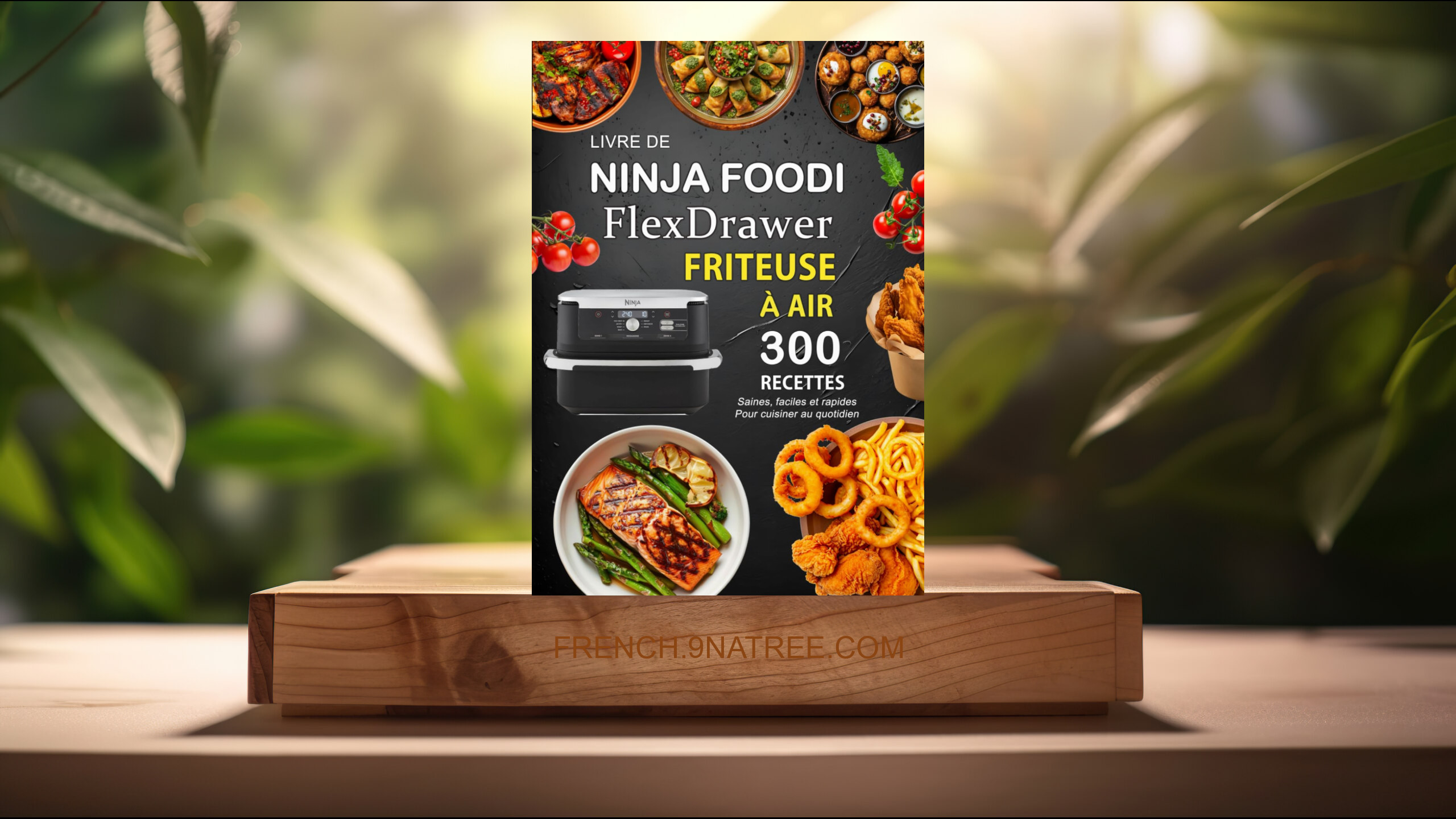 [Critique] Livre de Ninja Foodi FlexDrawer Friteuse À AIR (Simon BOYER) Résumé.