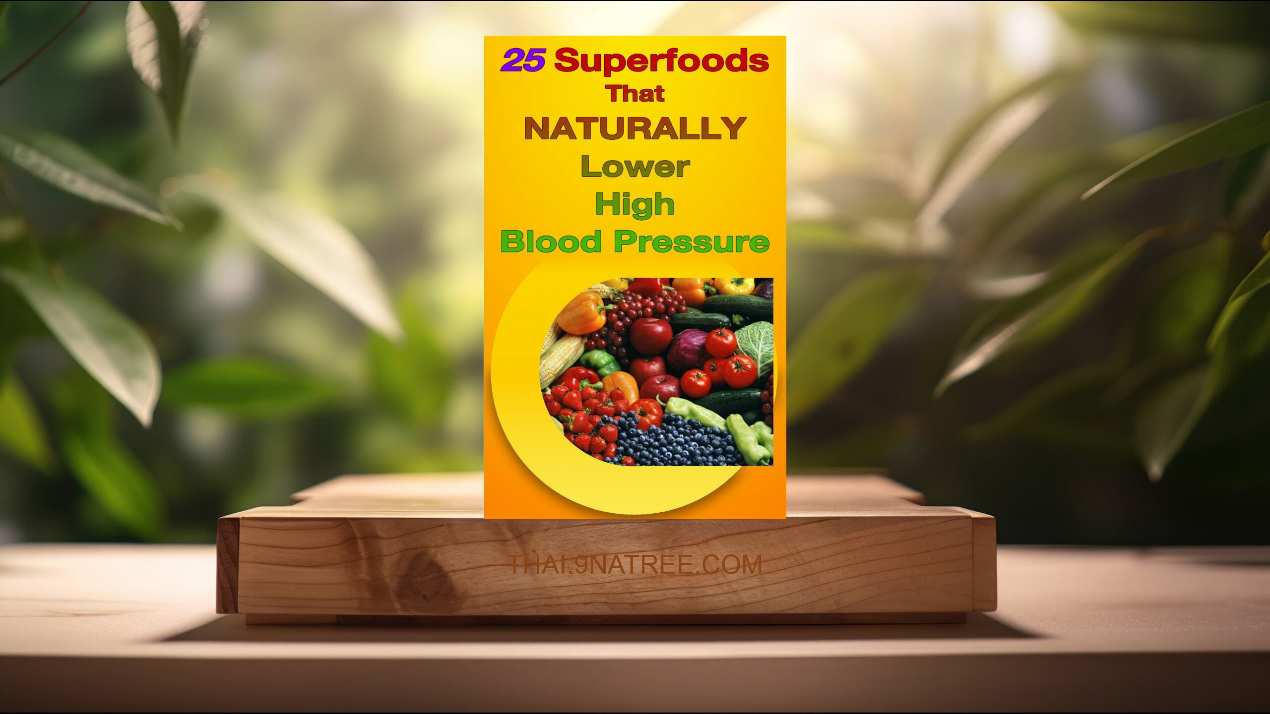 [รีวิว] 25 Superfoods That Naturally Lower High Blood Pressure (Russ Brandon) สรุปหนังสือ.