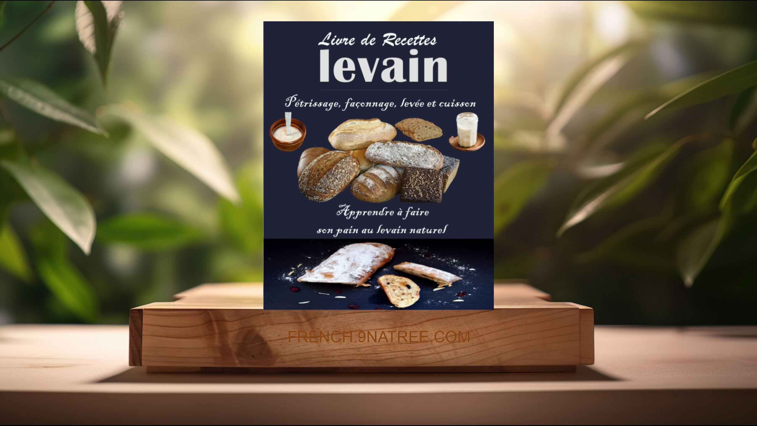 [Critique] Livre de Recettes levain Pétrissage, façonnage, levée et cuisson (Jean Frédéric) Résumé.