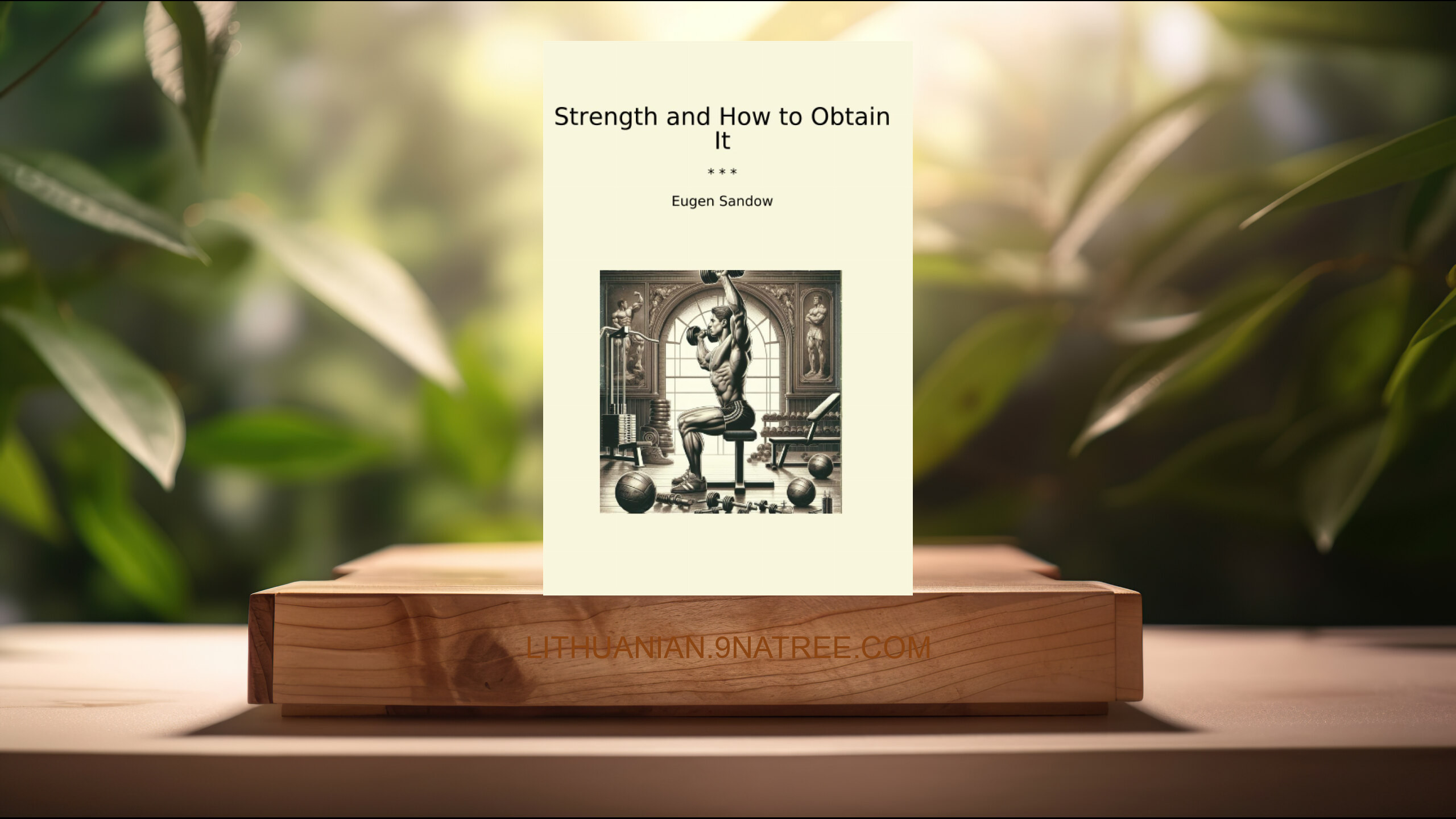 [Apžvalga] Strength and How to Obtain It  (Eugen Sandow) Apibendrinta.