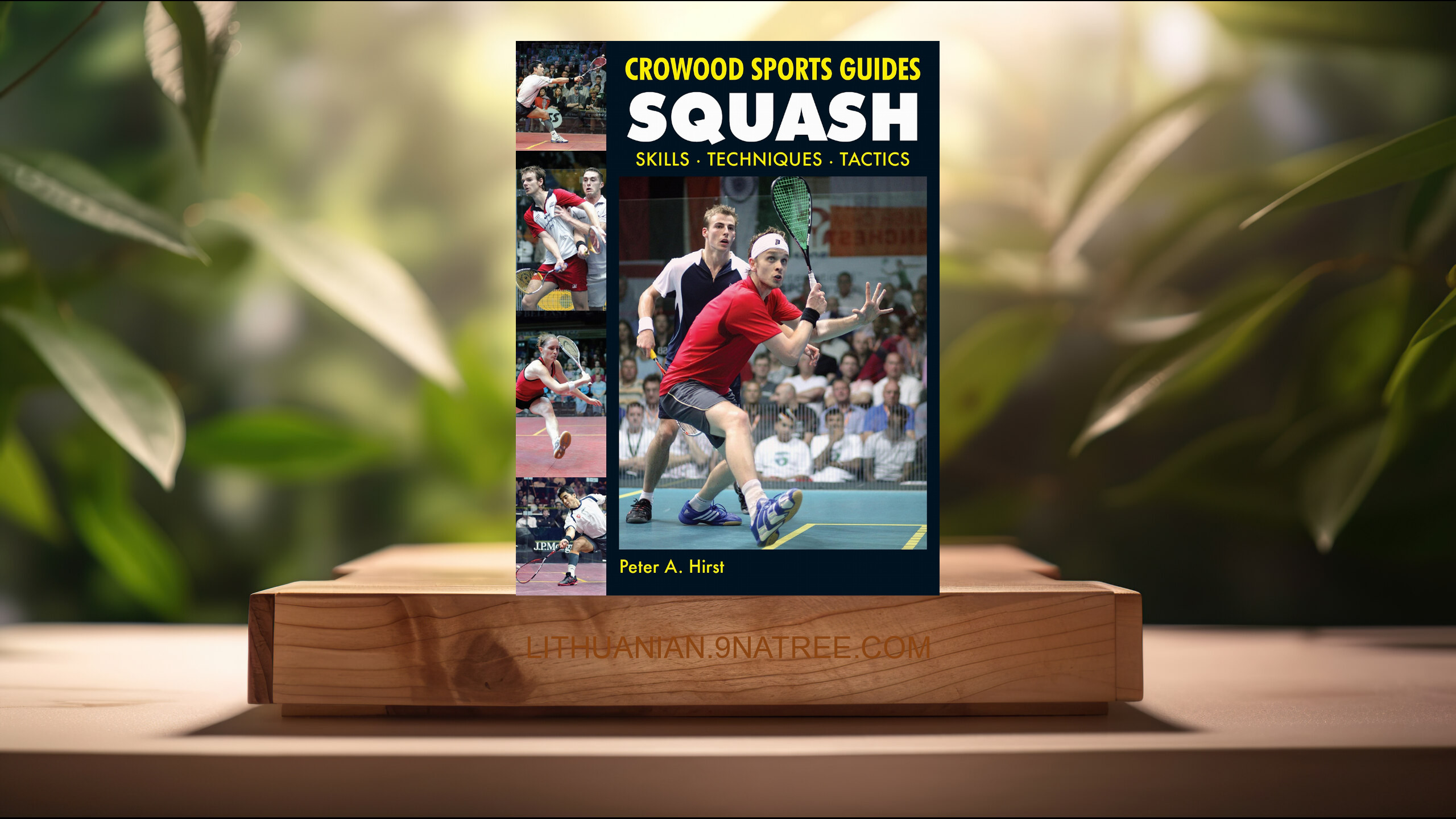 [Apžvalga] Squash: Skills- Techniques- Tactics  (Peter Hirst) Apibendrinta.