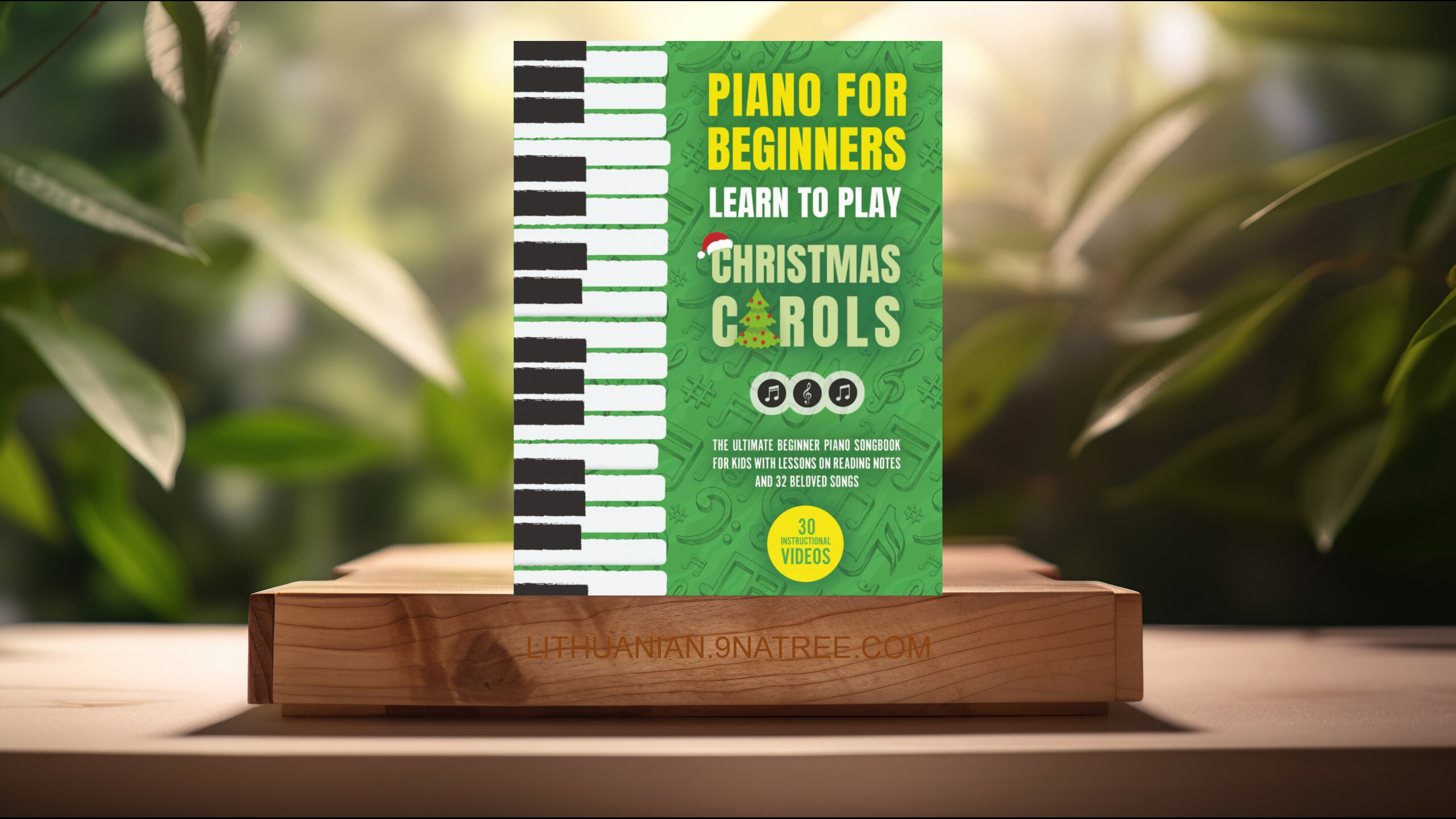 [Apžvalga] Piano for Beginners - Learn to Play Christmas Carols (Made Easy Press) Apibendrinta.
