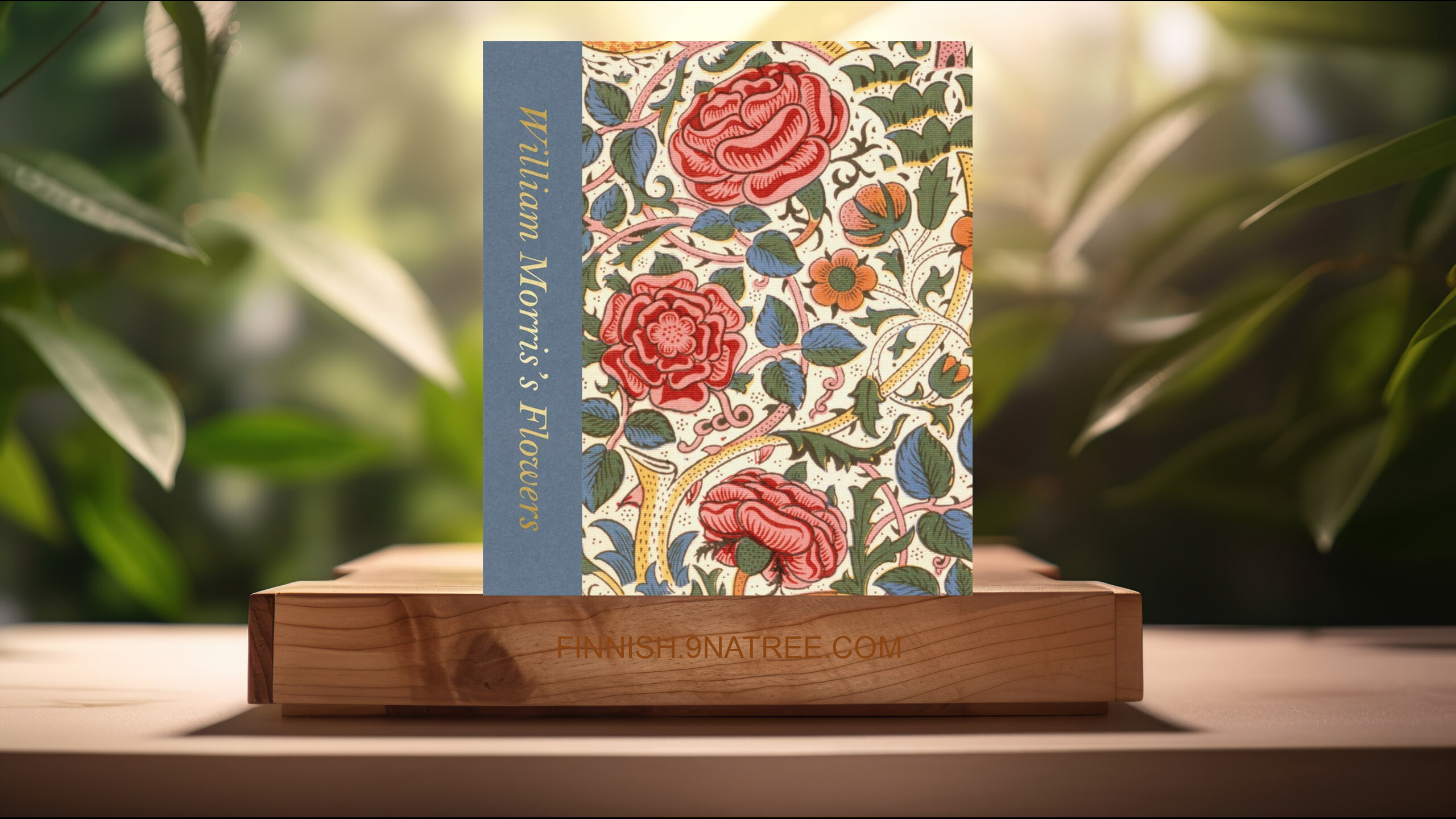 [Arvostelu] William Morris's Flowers  (Rowan Bain) Tiivistetty.