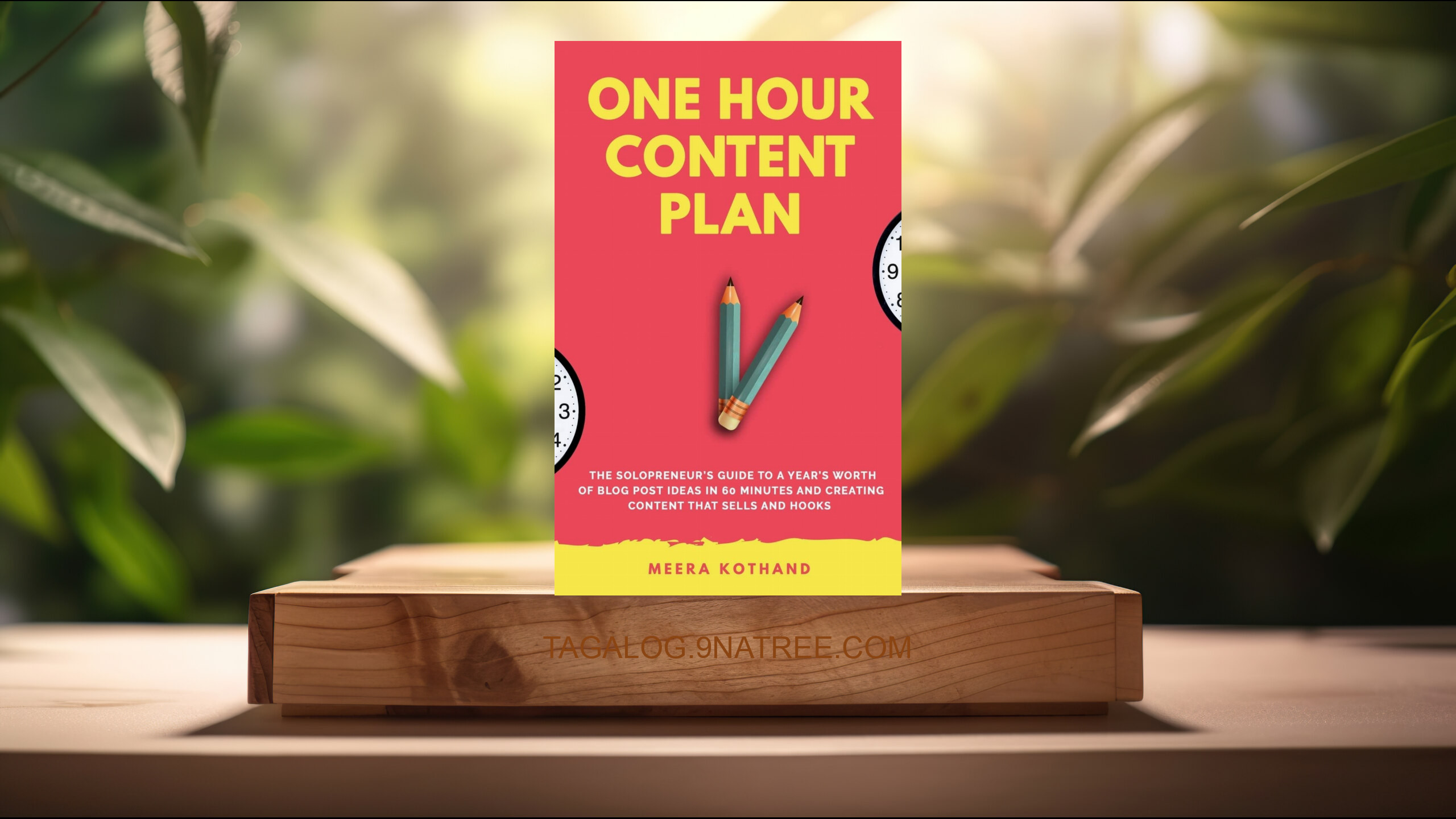 [Pagsusuri] The One Hour Content Plan (Meera Kothand) Nabuod.