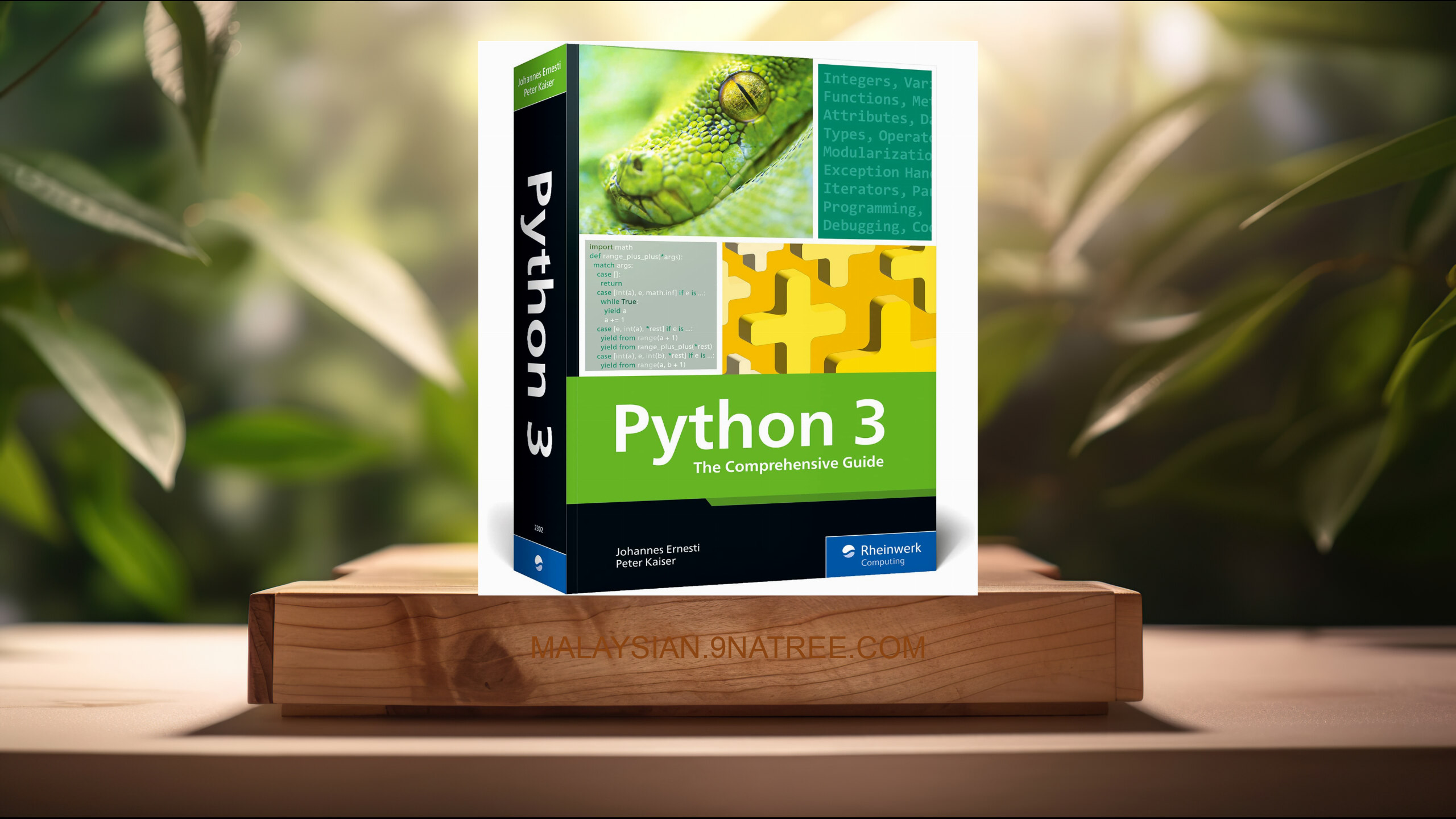 [Ulasan] Python 3: The Comprehensive Guide to Hands-On Python Programming  (Johannes Ernesti) Diringkaskan.