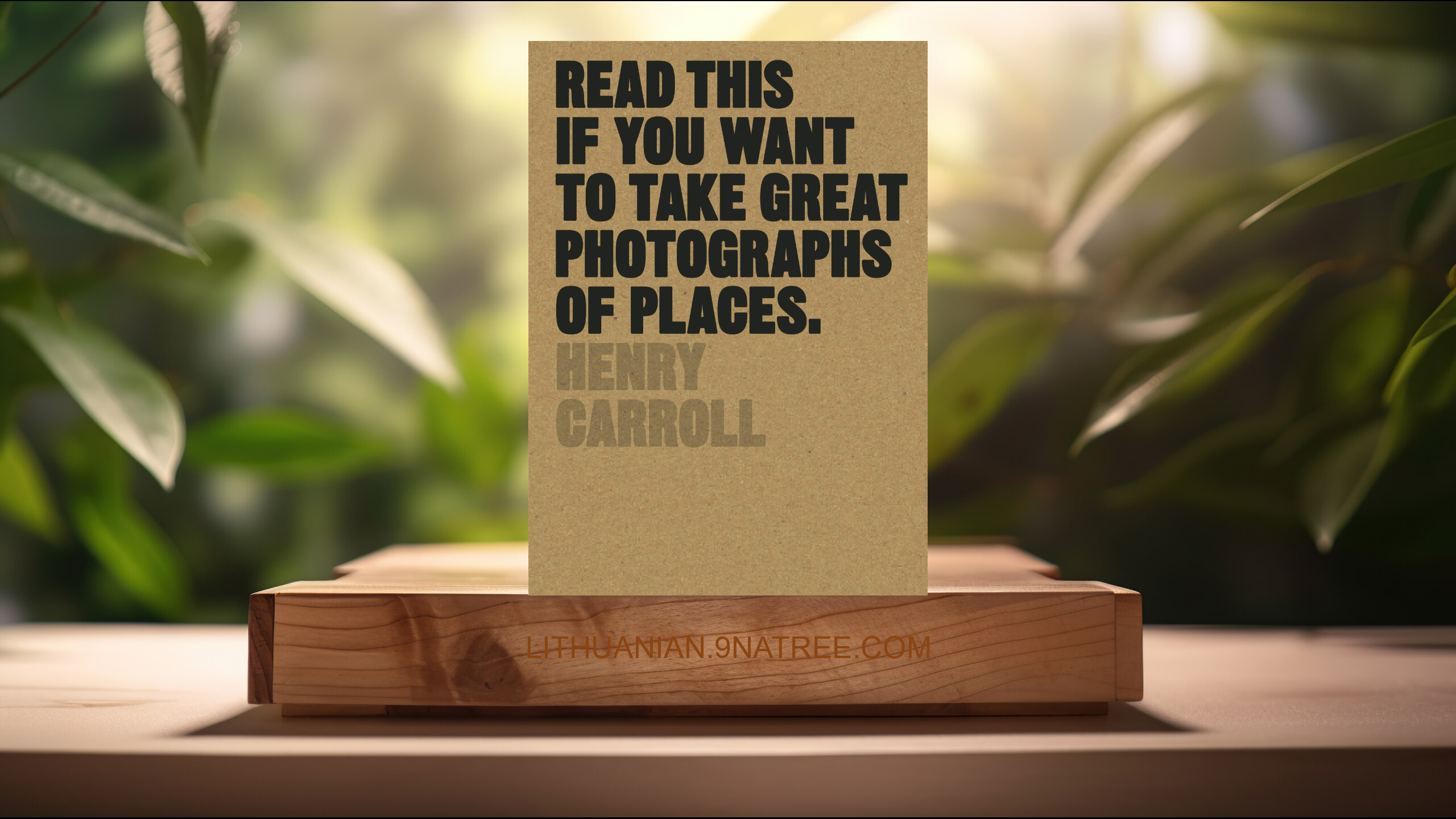 [Apžvalga] Read This if You Want to Take Great Photographs of Places:  (Henry Carroll) Apibendrinta. episode artwork
