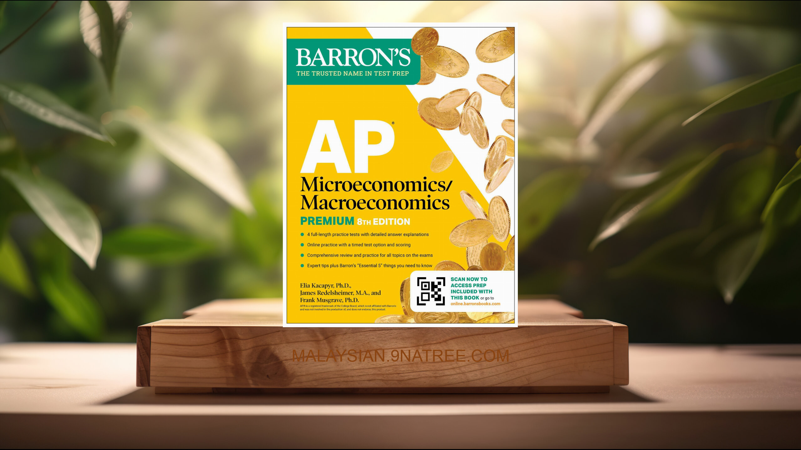 [Ulasan] AP Microeconomics/Macroeconomics Premium, Eighth Edition (Frank Musgrave Ph.D.) Diringkaskan.
