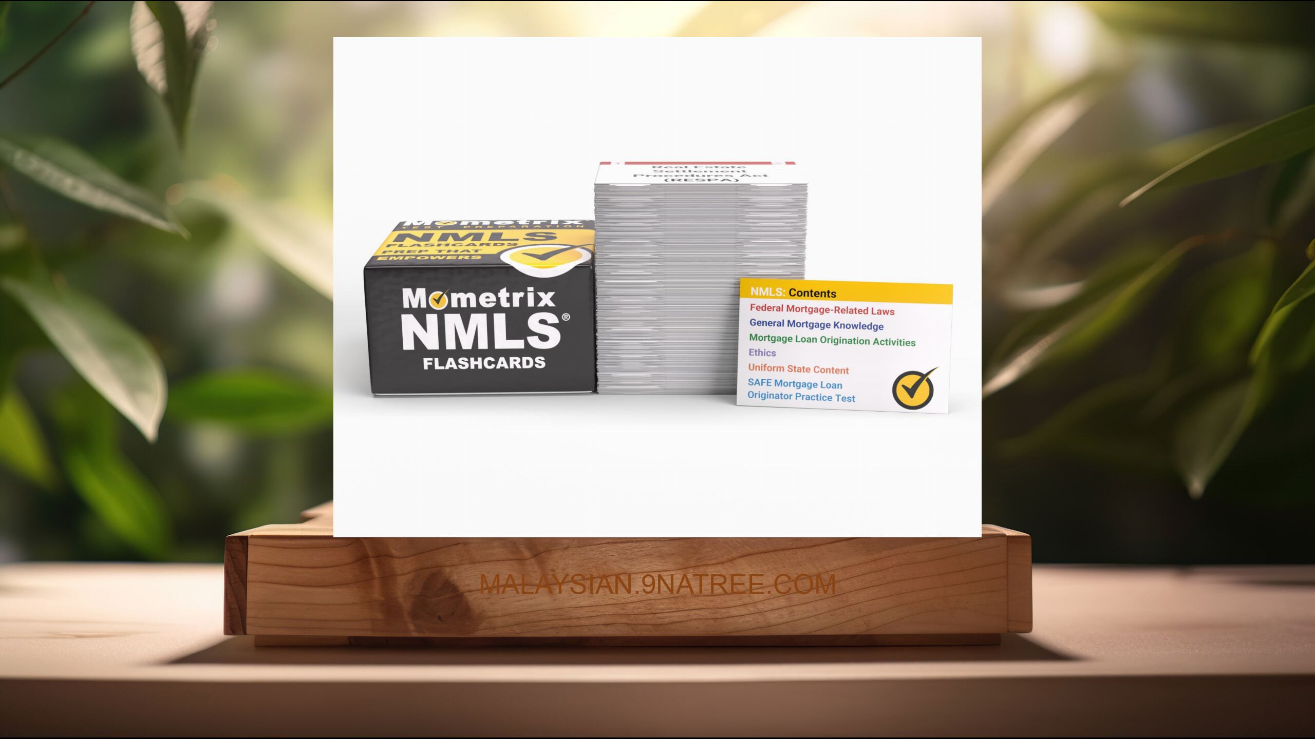 [Ulasan] NMLS Study Cards (Mometrix) Diringkaskan.