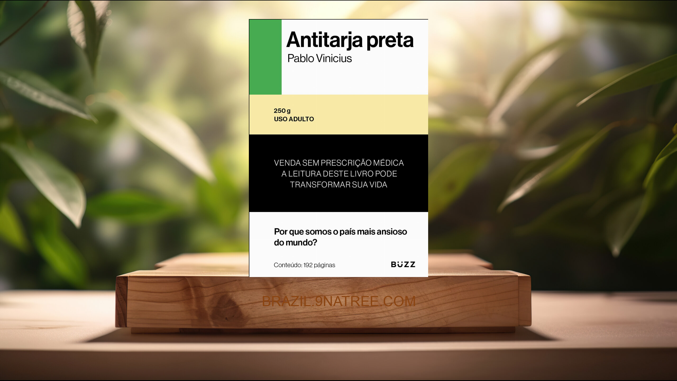[Análises] Antitarja preta: Por que somos o país mais ansioso do mundo? (Vinicius Pablo) Resumidos.