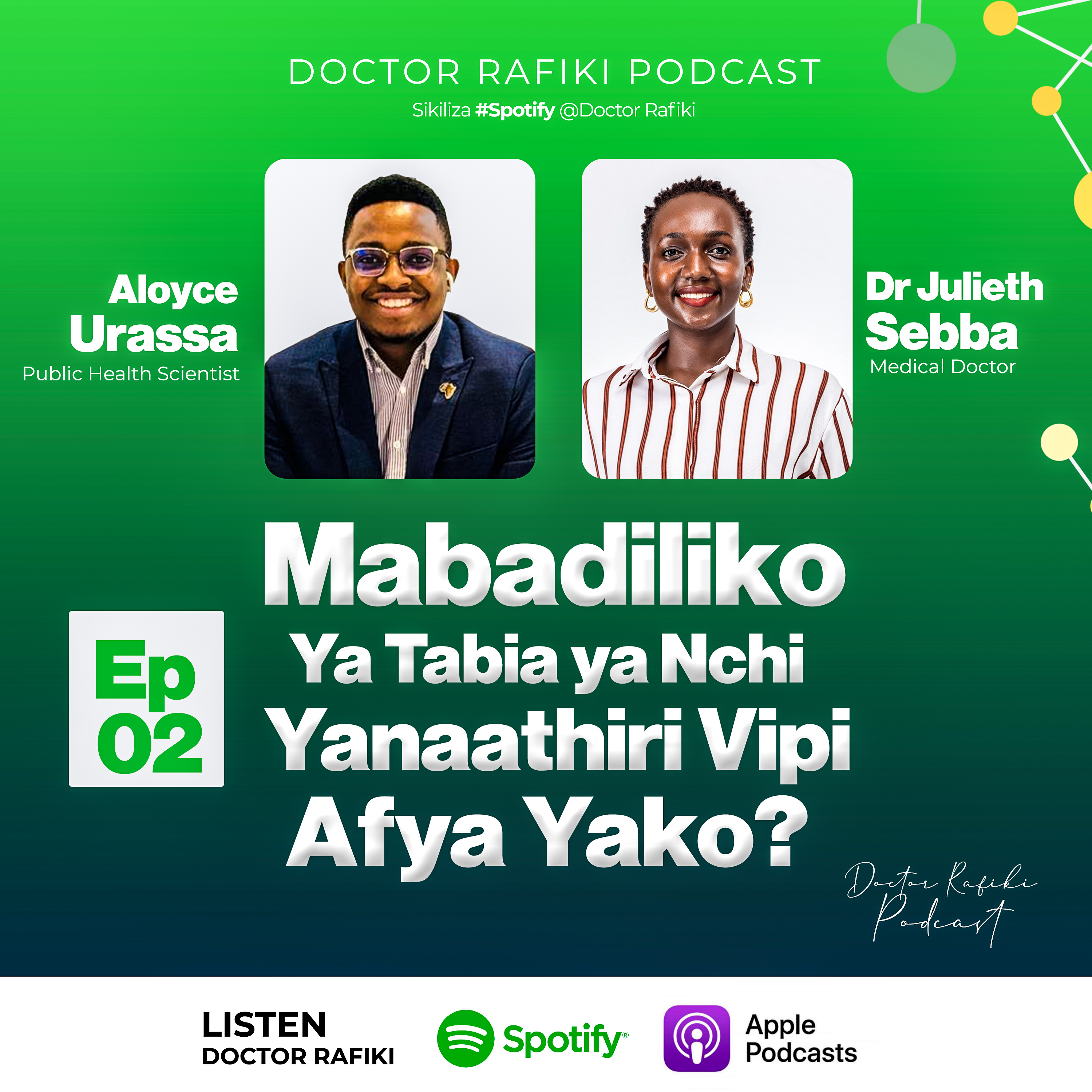 MABADILIKO YA TABIA YA NCHI NA AFYA YAKO 02