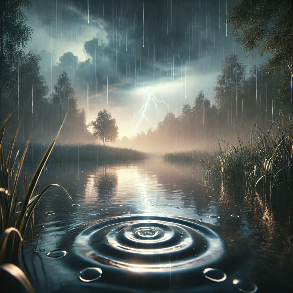 ️ Gewitter und Regen: Fülle und Tiefe Entspannung