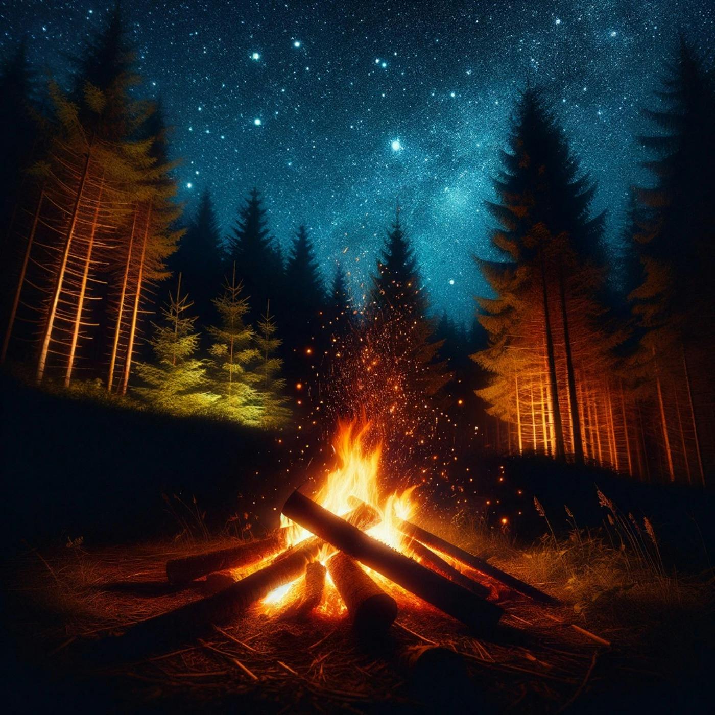 Lagerfeuer: Tiefe Entspannung und Ruhe