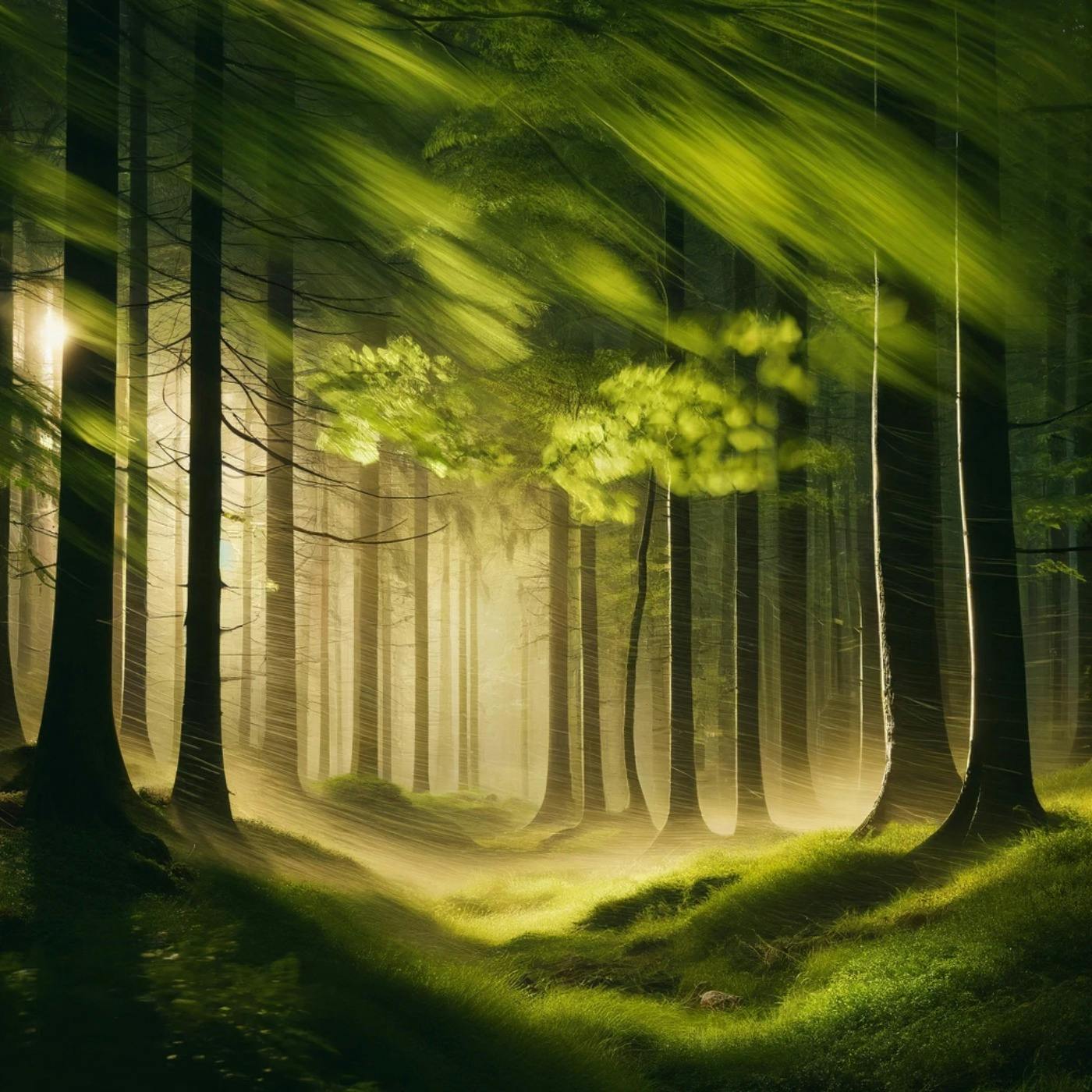 ️ Flüsternde Wälder: Die Ruhe des Windes für tiefe Entspannung