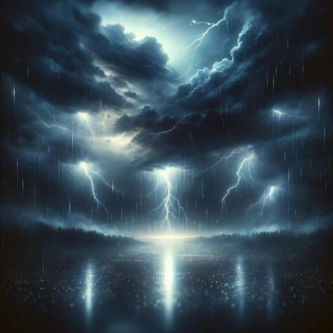 ⛈️ Sanfter Regen und Gewitter: Eine kraftvolle Ruhe für den Geist