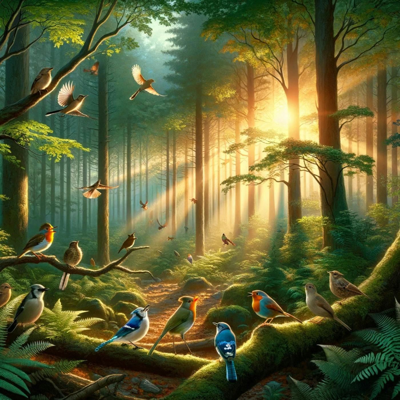 Geflügelte Harmonie: Die Beruhigenden Vorteile von Vogelgesang