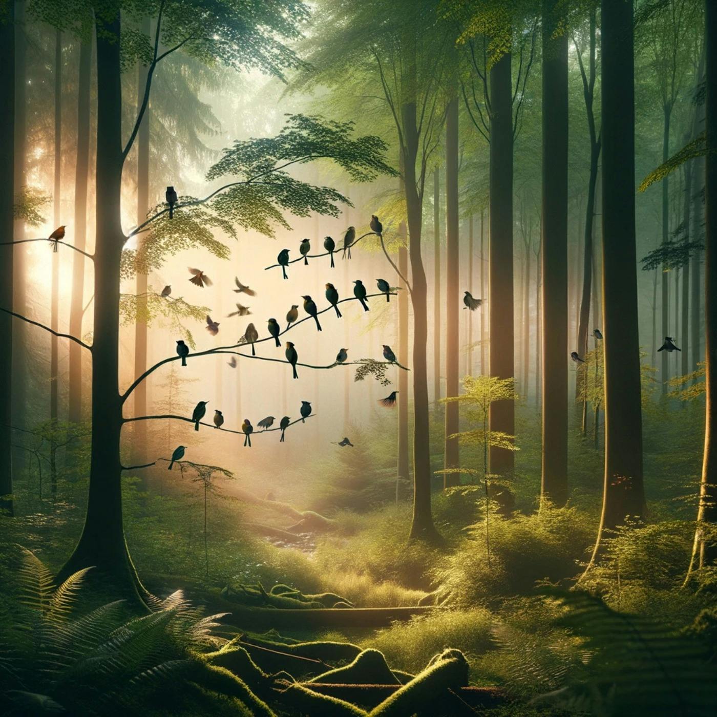 Waldharmonie: Die Beruhigende Kraft des Vogelgesangs