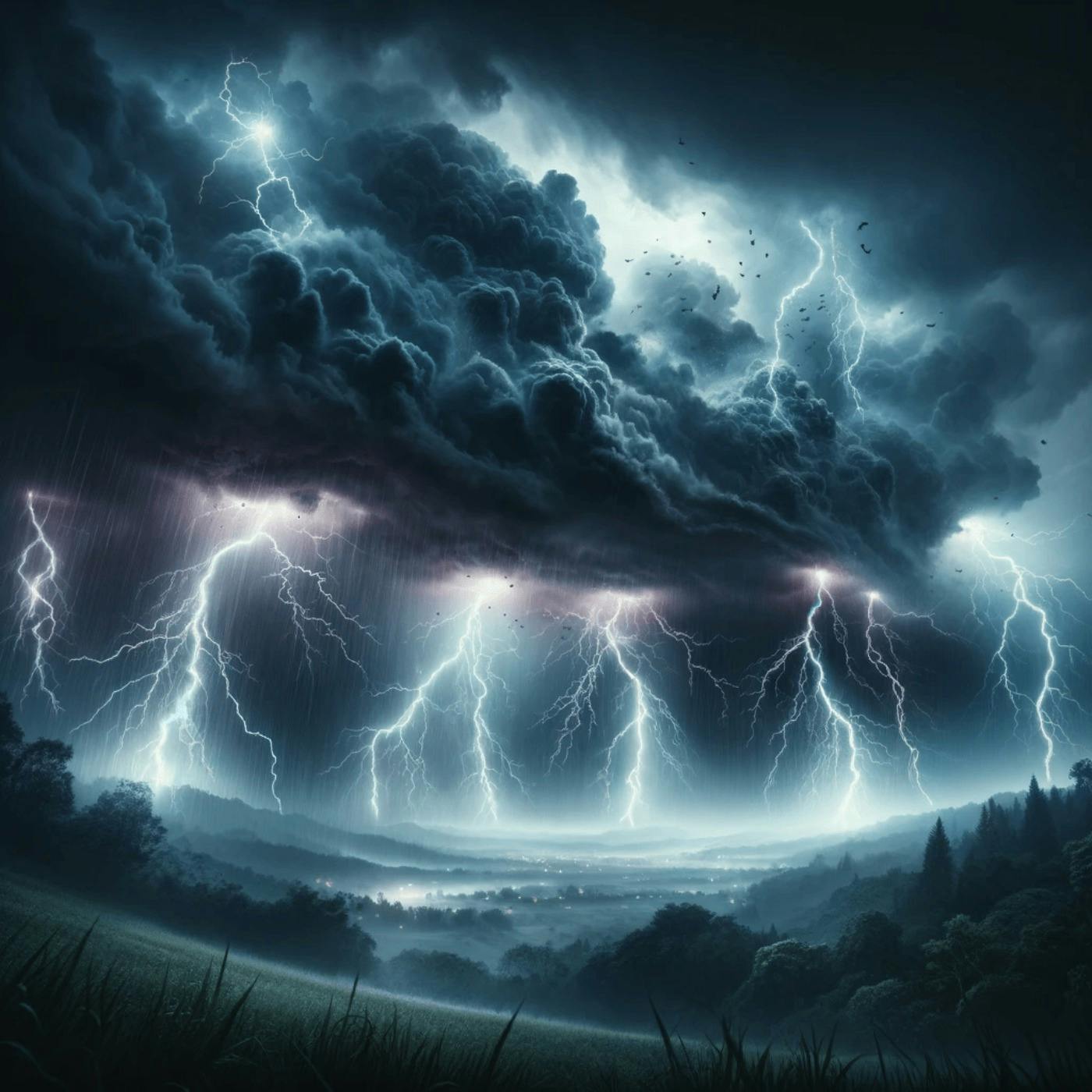 ⚡ Blitze und Schauer: Die Wilde Symphonie von Donner und Blitz