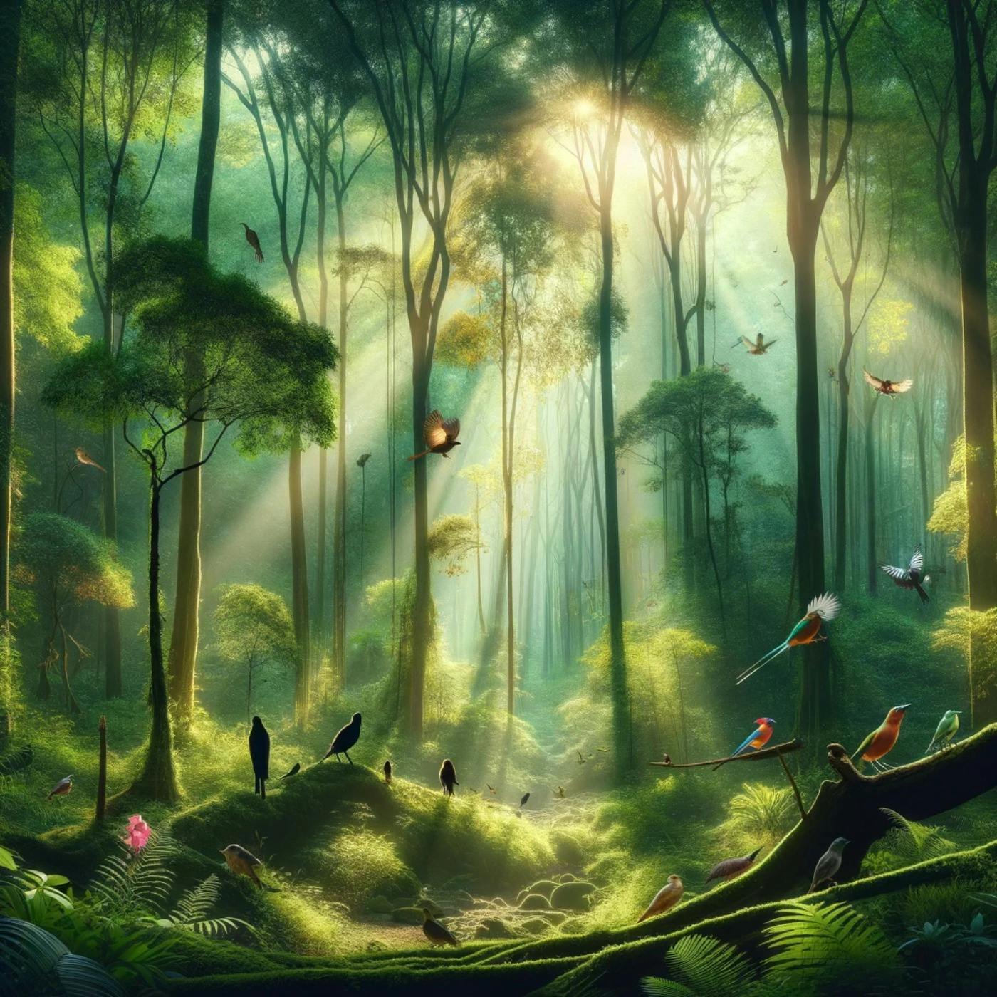 Waldharmonie: Vogelgesang-Chor und Serenität