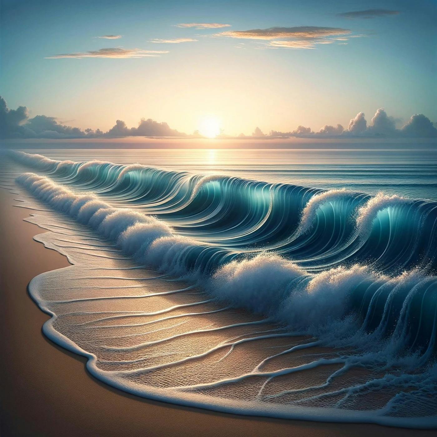 Flüstern der Wellen: Ruhe am Meer