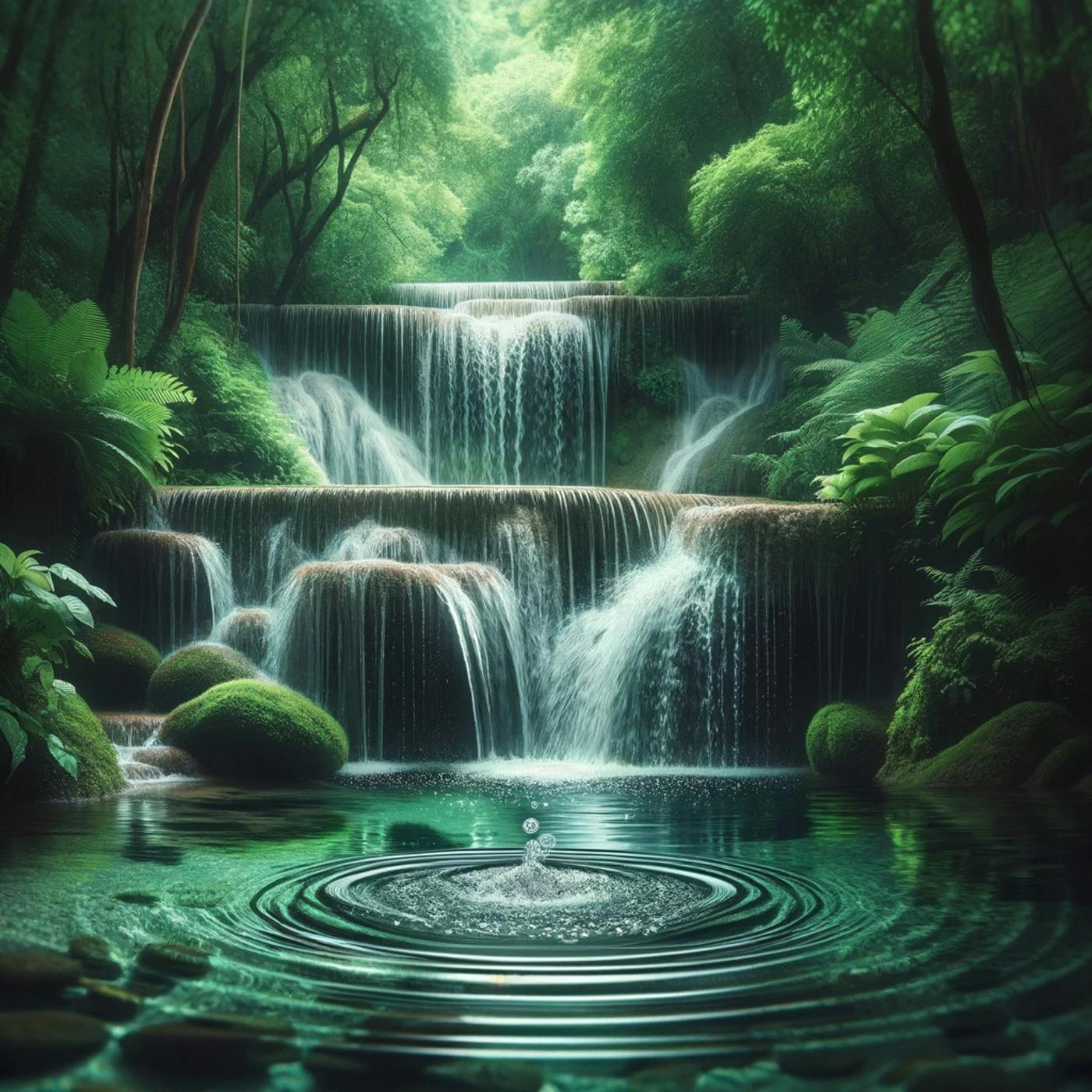 Wasserfallflüstern: Die Melodie des Wassers