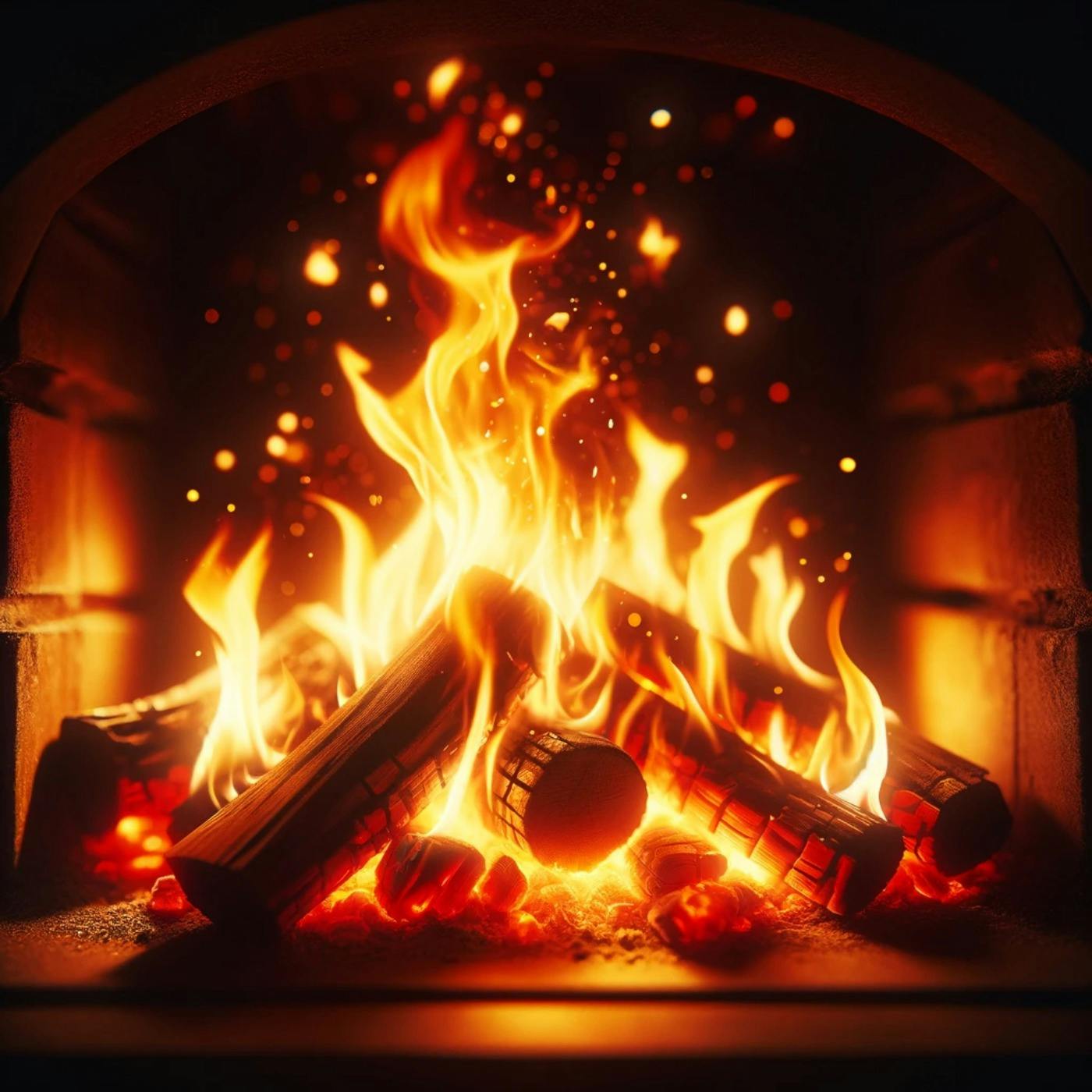 Wärme und Geflüster: Der Tanz des Feuers