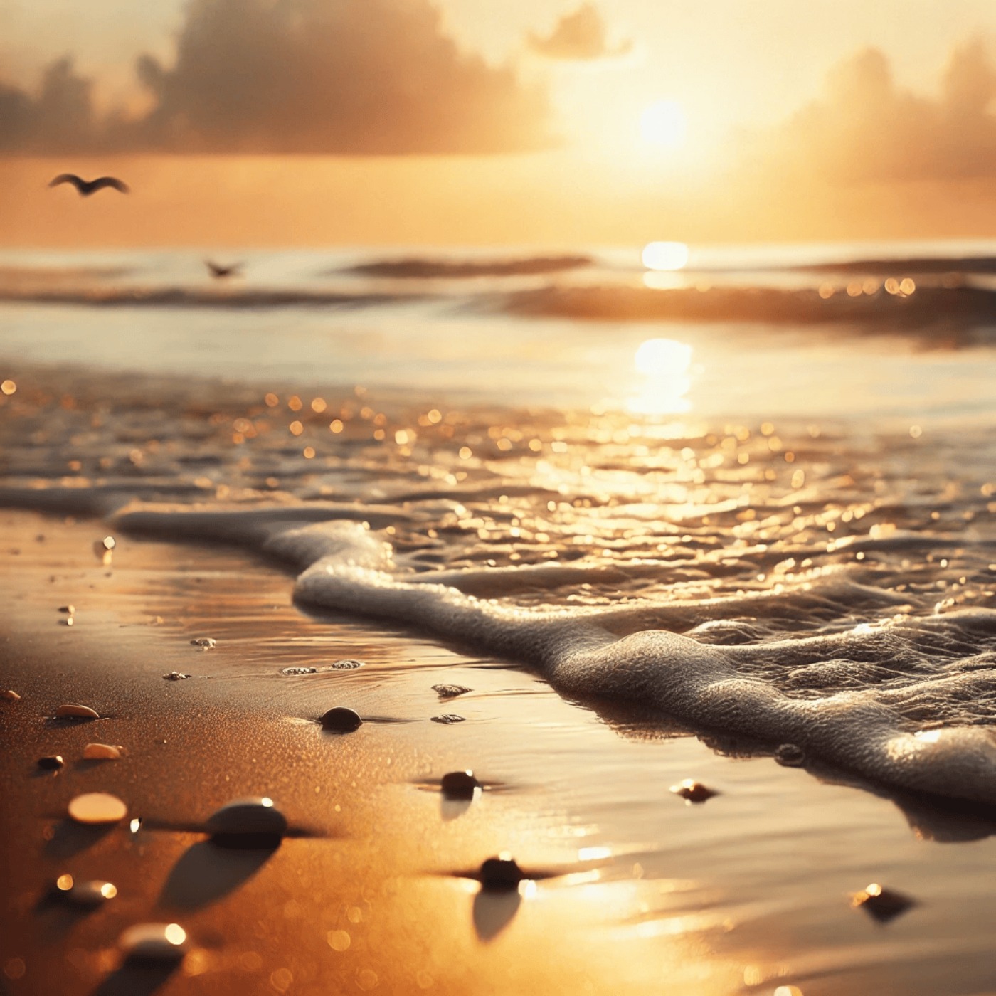  Sérénité des vagues : une relaxation douce comme l'écume