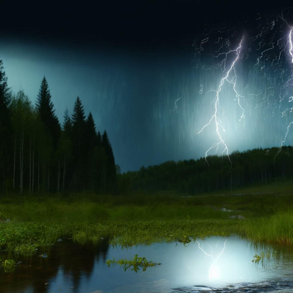 ⛈️ Lassen Sie den Harmonischen Klang des STURMS und die Entspannende MELODIE Sie zu einer Erholsamen NACHT Tragen