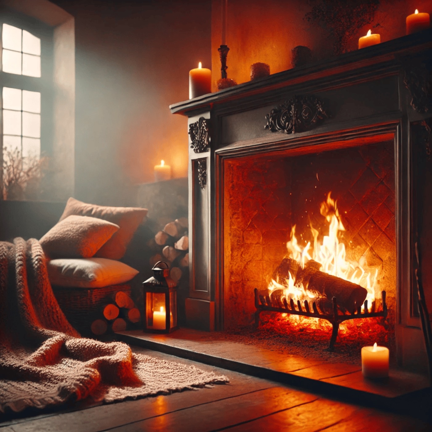 El cálido consuelo de un FUEGO que calma tu mente