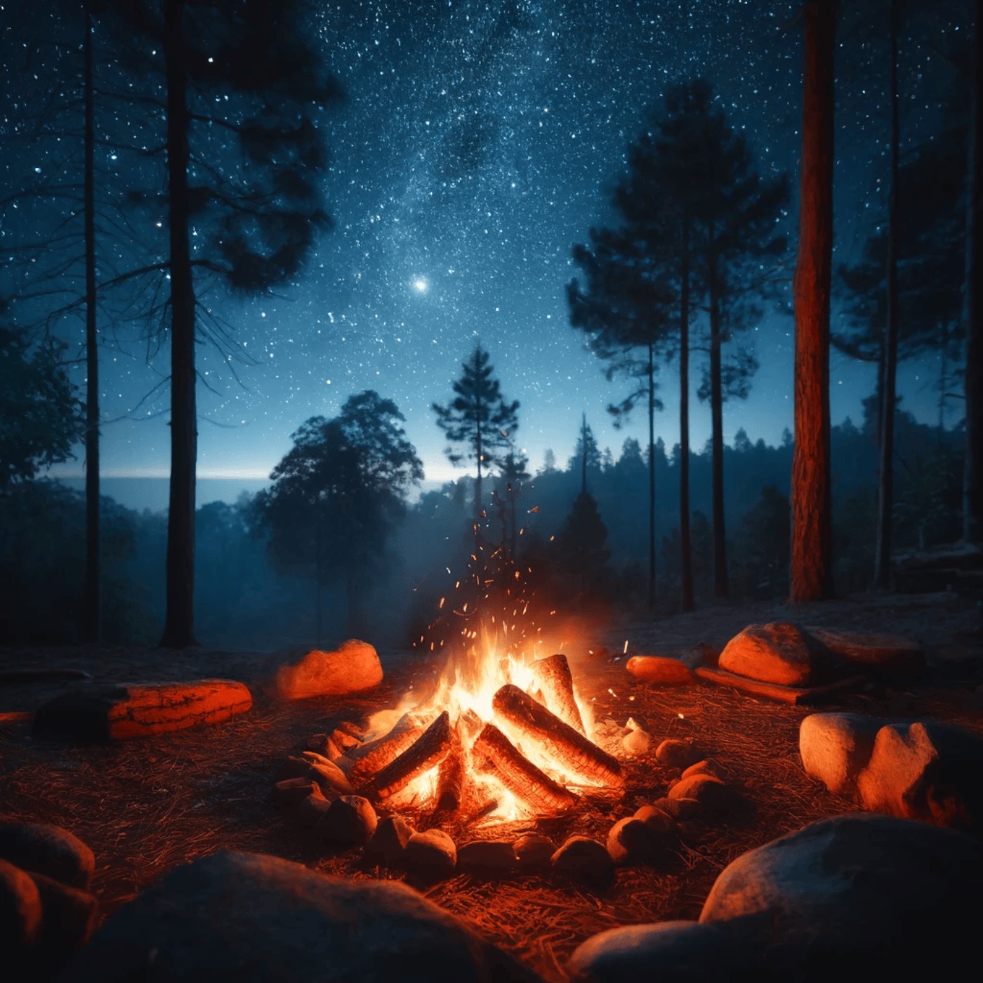 El sonido relajante de un FUEGO crepitante para un sueño profundo
