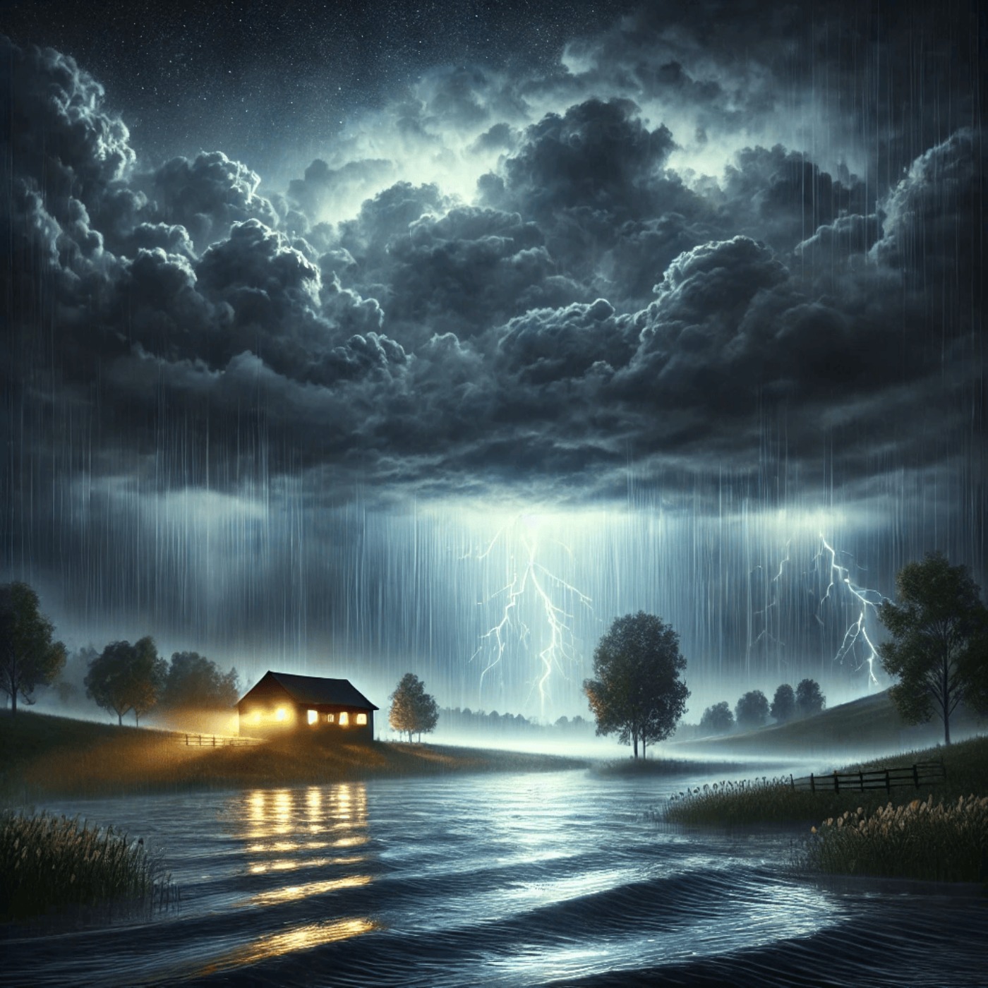 ️ El sonido relajante de la TORMENTA y la LLUVIA para un sueño profundo