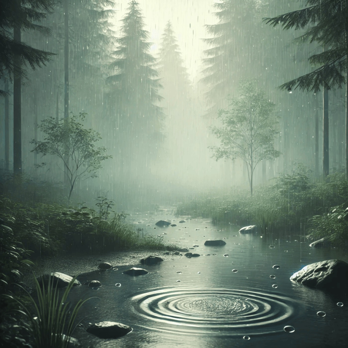 ️ La suave LLUVIA calma la MENTE y el CUERPO