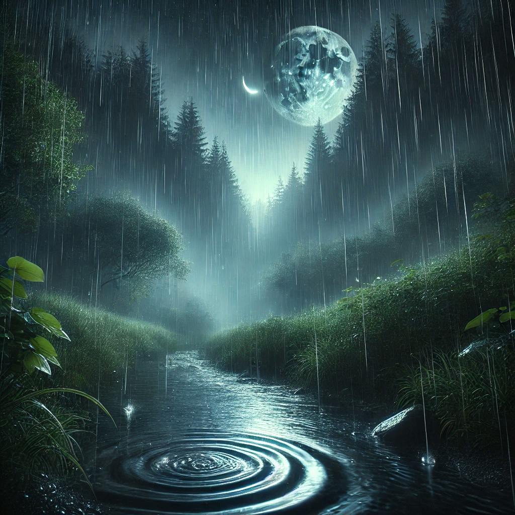 ️ Lluvia fuerte para un sueño profundo y tranquilo