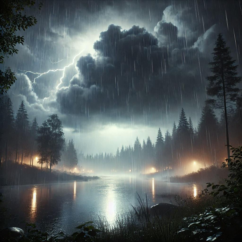 ️ La TORMENTA INTENSA calma profundamente con su fuerza suave