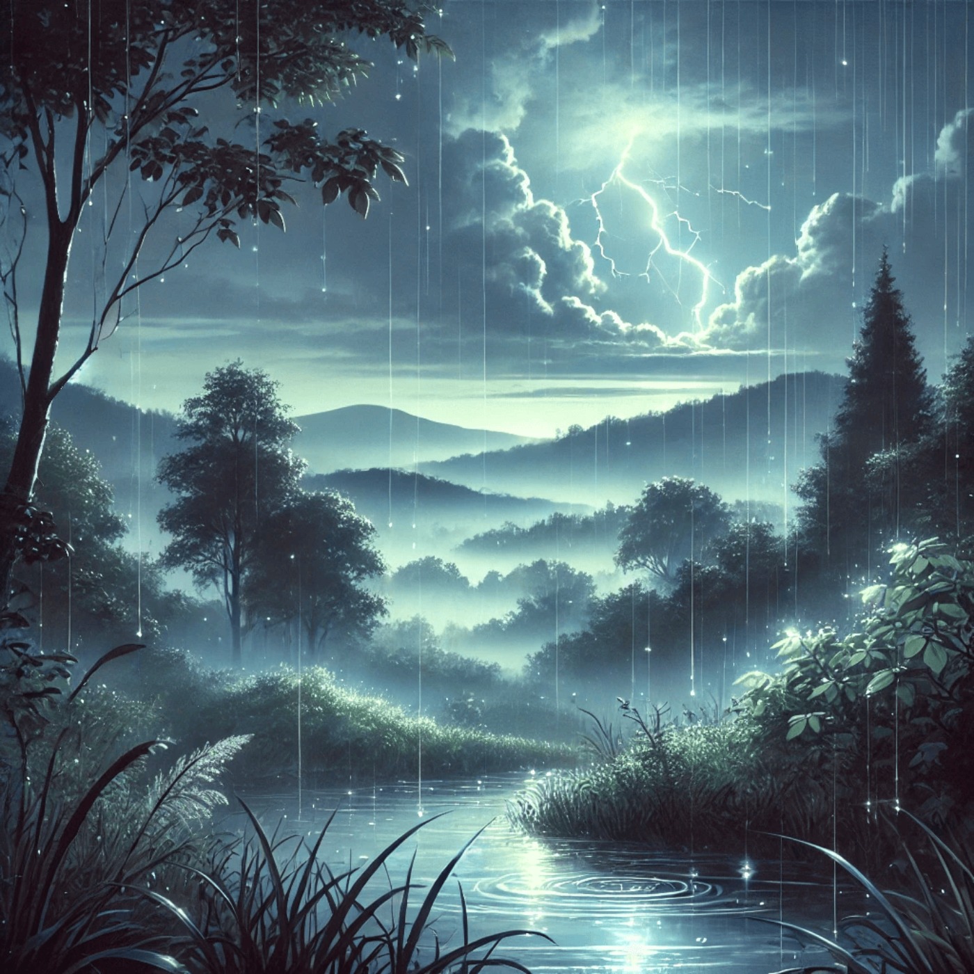 ️ El susurro reconfortante de la TORMENTA y la LLUVIA