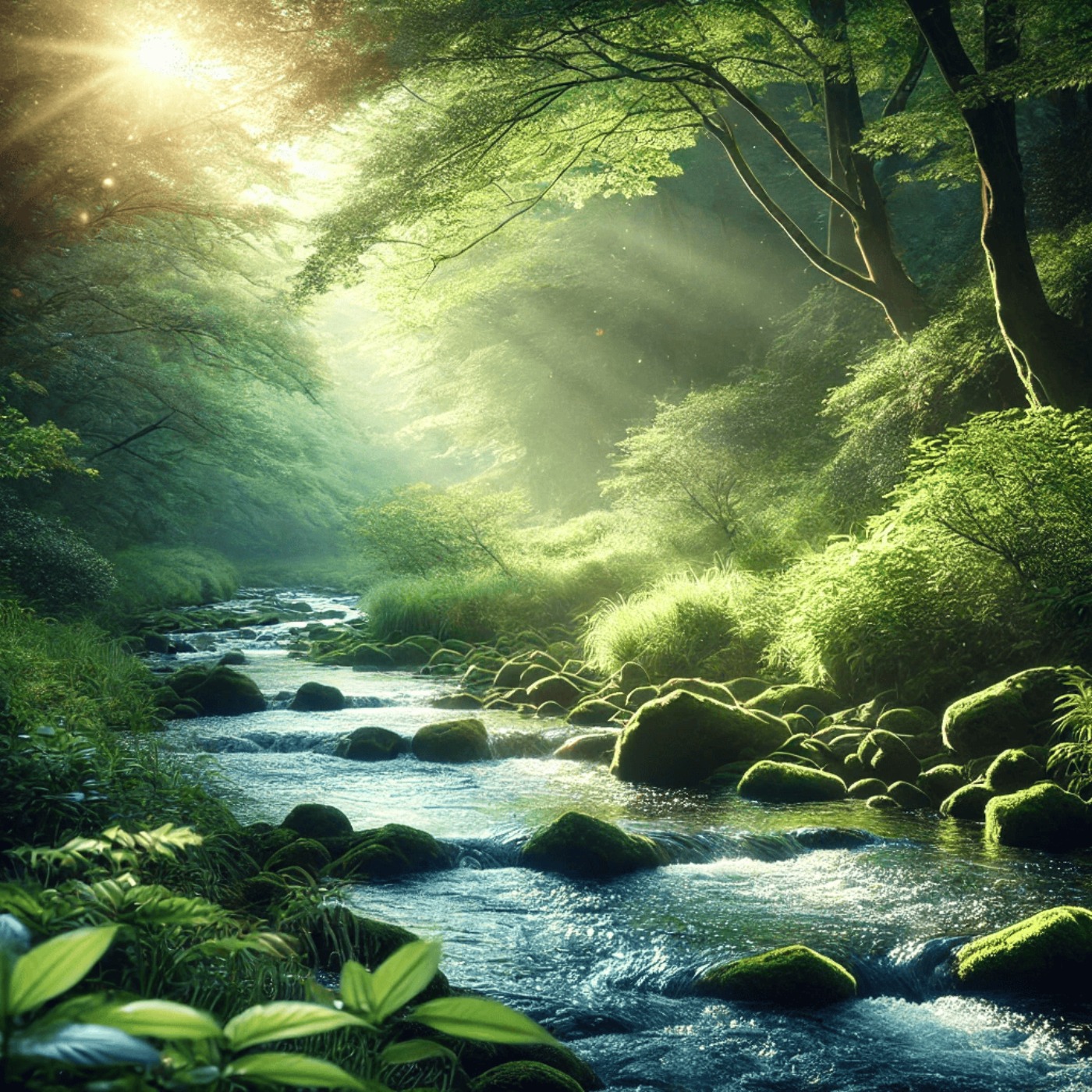 Escucha el fluir de un río suave para un sueño reparador