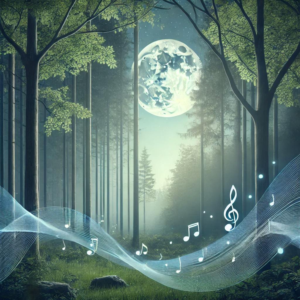  Sonidos Calmos del BOSQUE y MÚSICA Zen Fomentan un Descanso Nocturno Regenerador