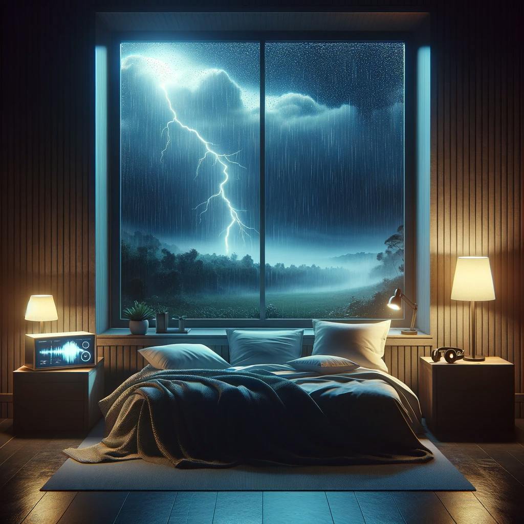 ⛈️ El Sonido Relajante de la TORMENTA y la MÚSICA Suave Reducen el ESTRÉS y Favorecen el SUEÑO