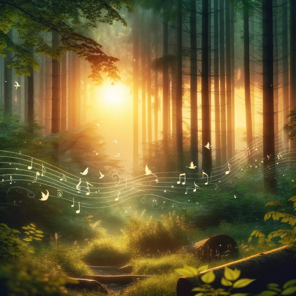  La MÚSICA Relajante y los Suaves Sonidos de los PÁJAROS Mejoran la SALUD MENTAL Nocturna