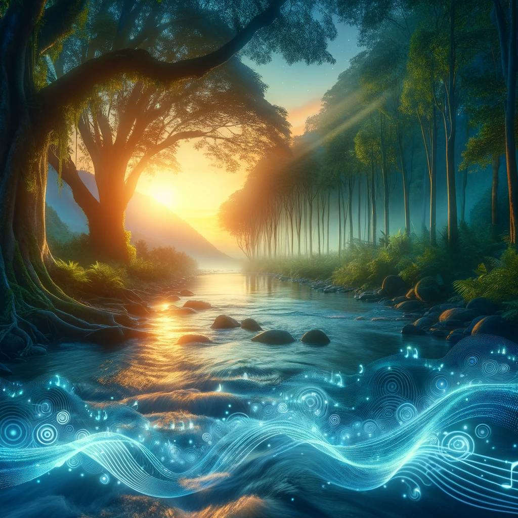  Sumérgete en un SUEÑO Pacífico Acunado por la Sinfonía del AGUA y una MÚSICA Suave