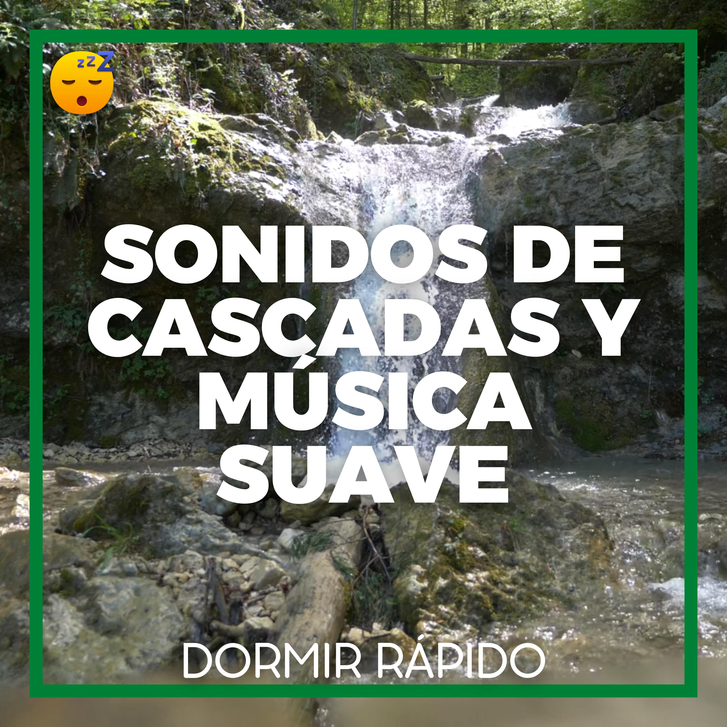 Sonidos de CASCADAS y MÚSICA Suave para una Noche de SUEÑO Reparador