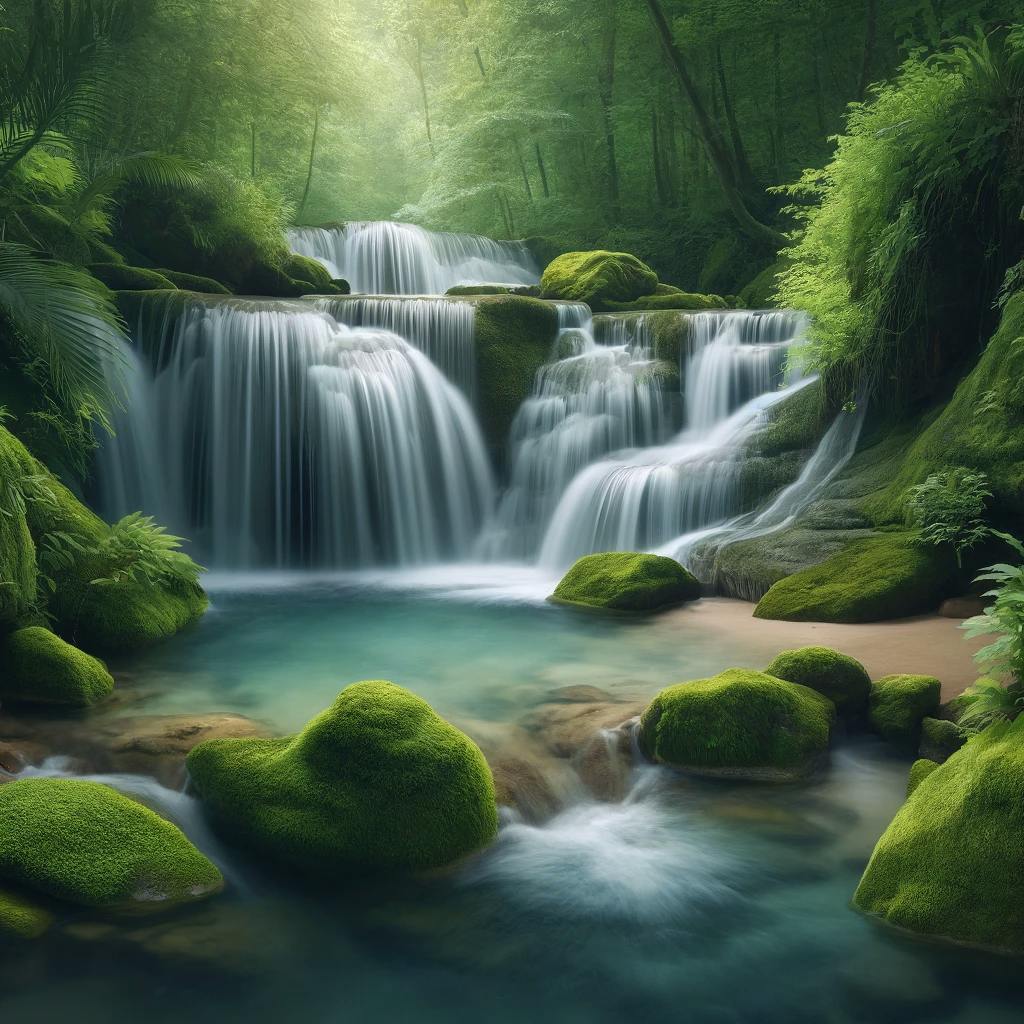 Écoutez une CASCADE pour une nuit paisible