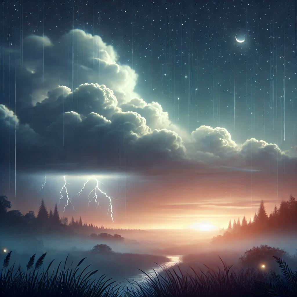 ⛈️ Le TONNERRE Lointain Crée une Ambiance RELAXANTE qui Facilite un SOMMEIL Réparateur