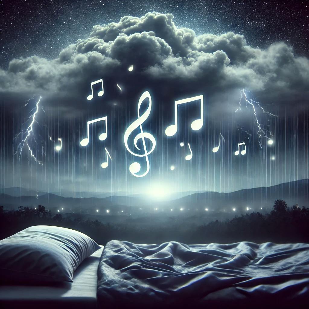 ⛈️ L'ORAGE Apaisant et la MUSIQUE Douce Facilitent le SOMMEIL