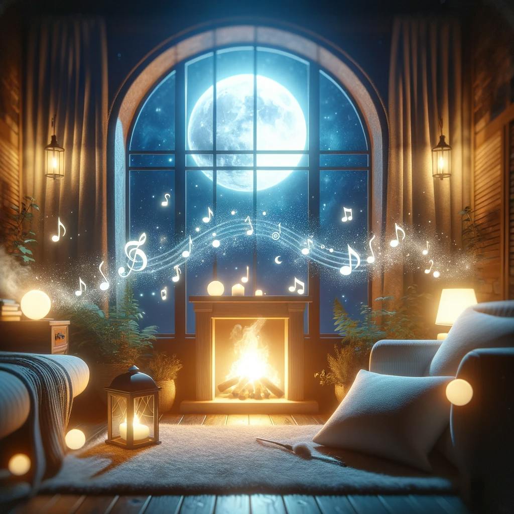  DORMEZ au Rythme du FEU et de la MUSIQUE Douce, pour un REPOS Profond