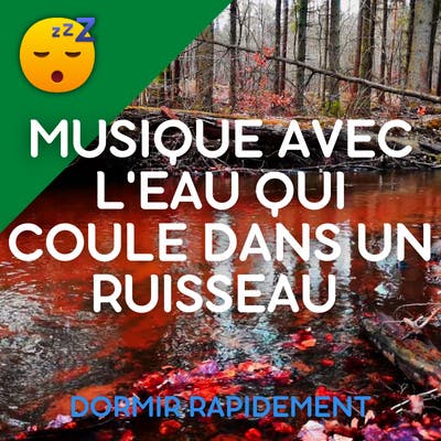 MUSIQUE avec l'EAU QUI COULE dans un RUISSEAU